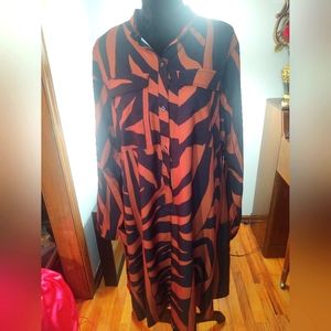 Buxom Curvy 1X dress